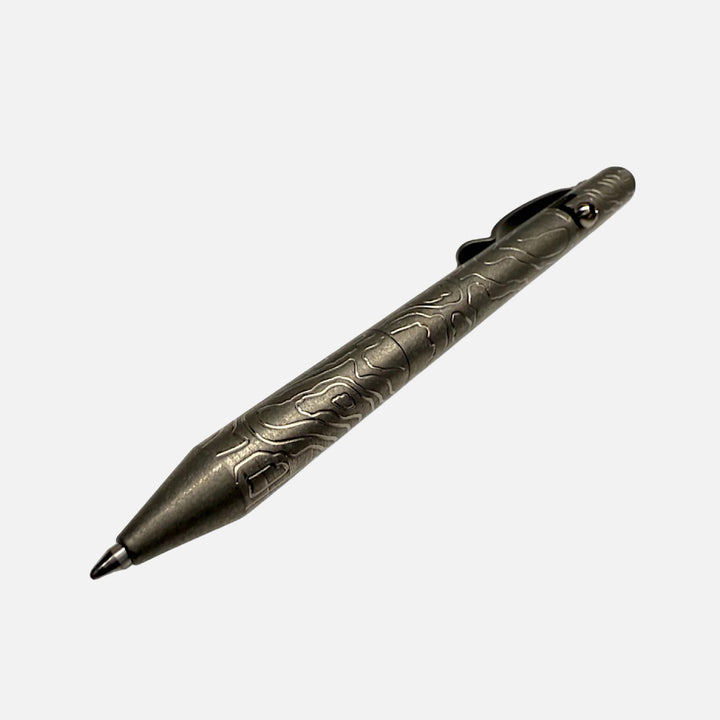 MaxMadCo Design - Titanium - Bolt Action Pen - GEN 2 Countycomm
