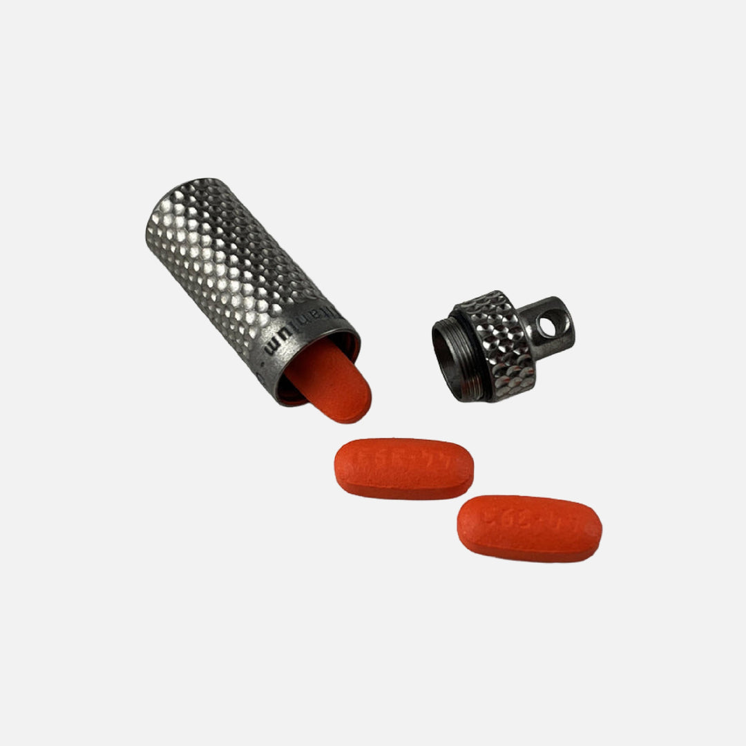 Piccolo Titanium Dimpled Capsule Countycomm