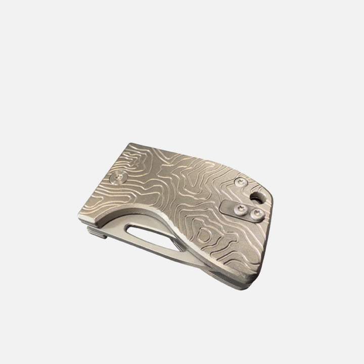 D2 Stub 2.0 Knife - Titanium Frame Lock by Maratac® Countycomm