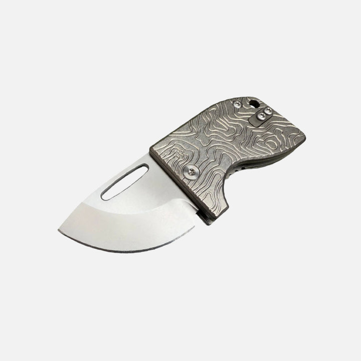 D2 Stub 2.0 Knife - Titanium Frame Lock by Maratac® Countycomm
