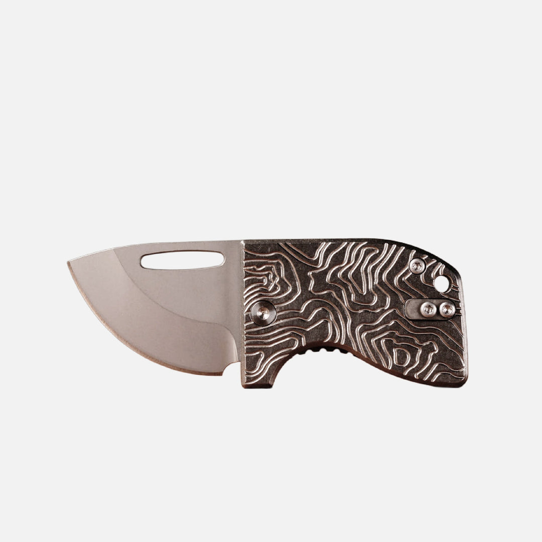 D2 Stub 2.0 Knife - Titanium Frame Lock by Maratac® Countycomm