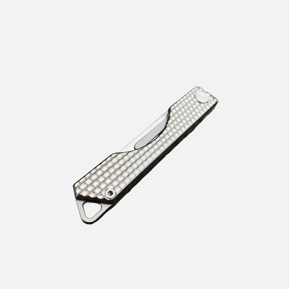 Folding Titanium Craft Scalpel Knife + Case + Spare Blades! Countycomm