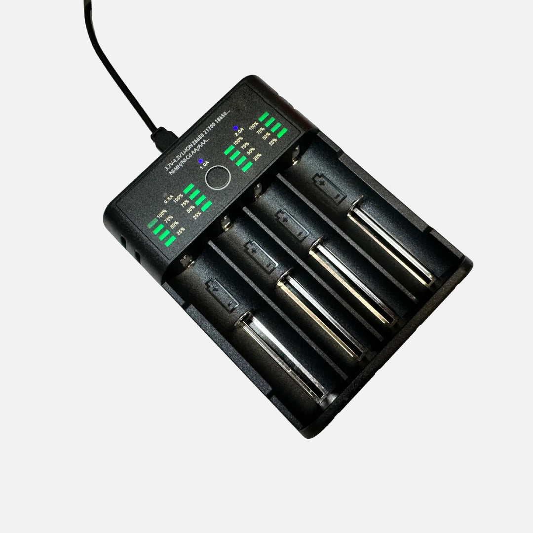 Quad Bay - Pro Intelligent Battery Charger Countycomm