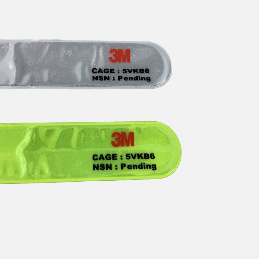 Instant Self Molding Safety Band - 3M Strap - Extremely Reflective (2 Pack) Countycomm