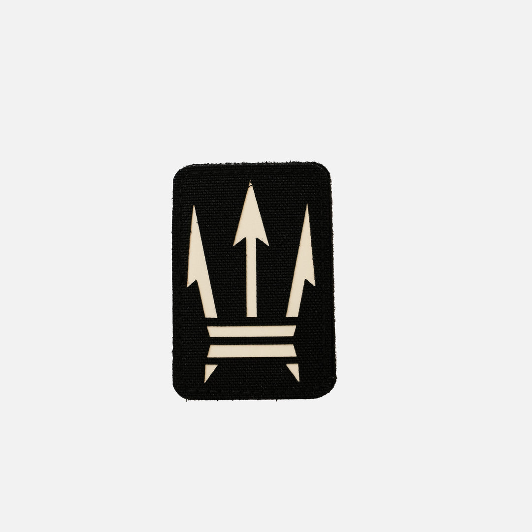 CC Trident - Laser Cut 3x2" Patch - UGM Glow Countycomm