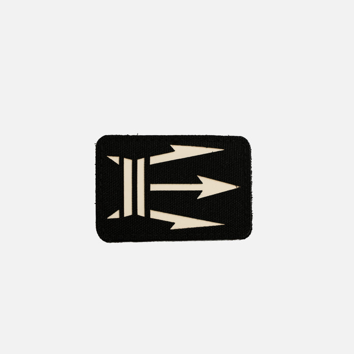 CC Trident - Laser Cut 3x2" Patch - UGM Glow Countycomm