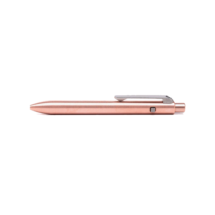Copper Side Click Pen Tactile Turn