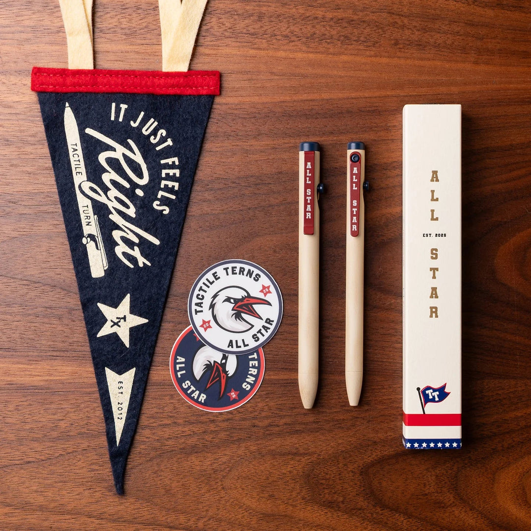 All Star Seasonal Release Bolt Action Pen Tactile Turn