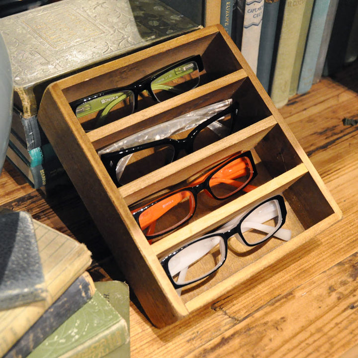 WOODEN BOX FOR POSTCARDS NATURAL DULTON