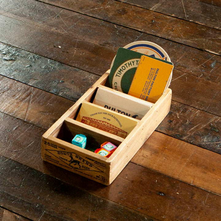 Wooden Box For Business Cards
