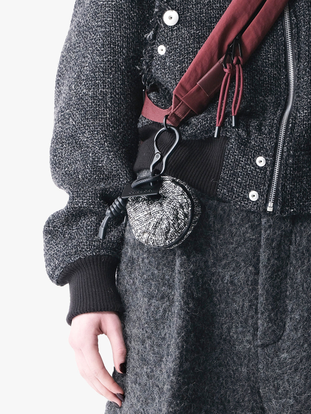 Aóos Nano Tweed Black & Cream côte&ciel