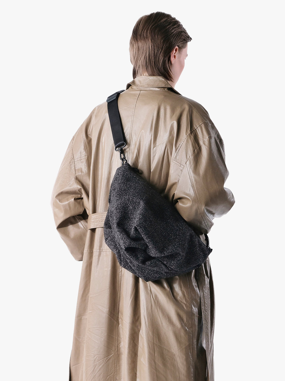 Orne Tweed Anthracite côte&ciel