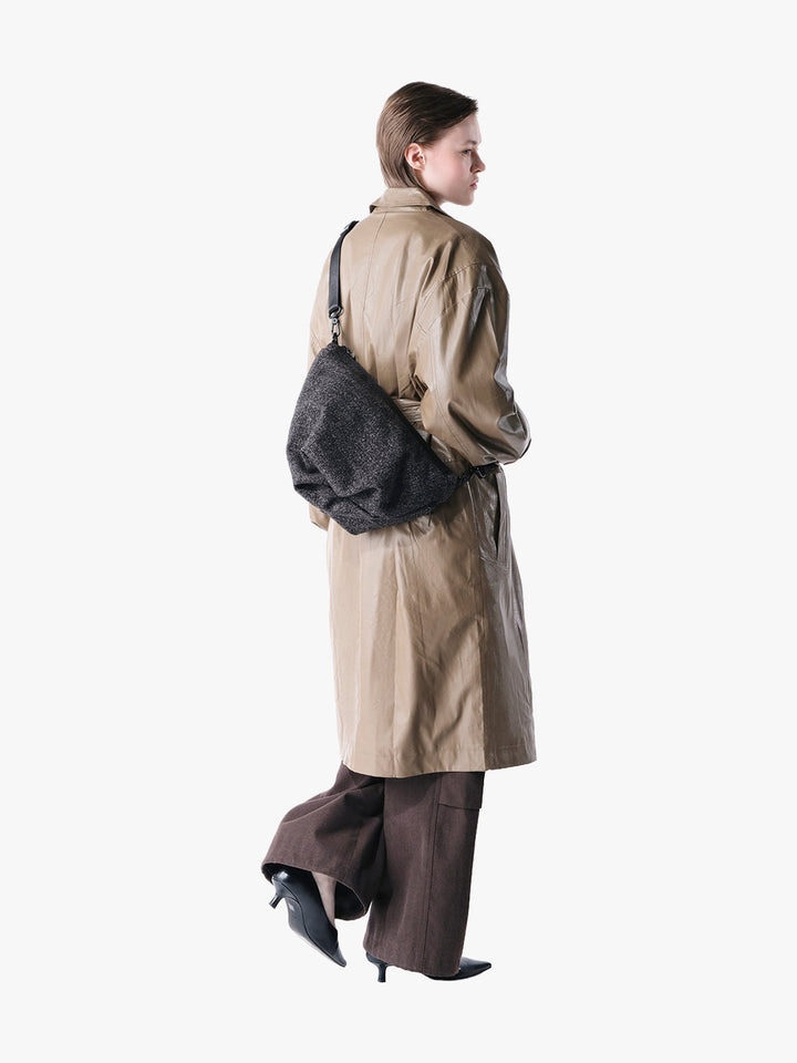 Orne Tweed Anthracite côte&ciel