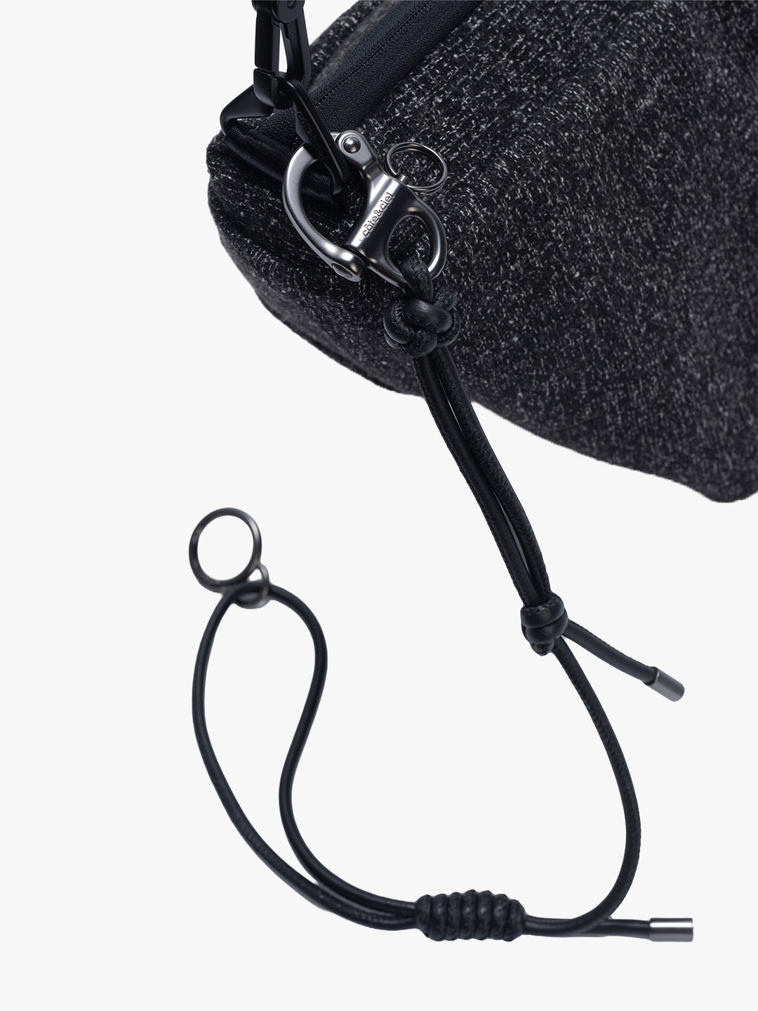 Orne Tweed Anthracite côte&ciel