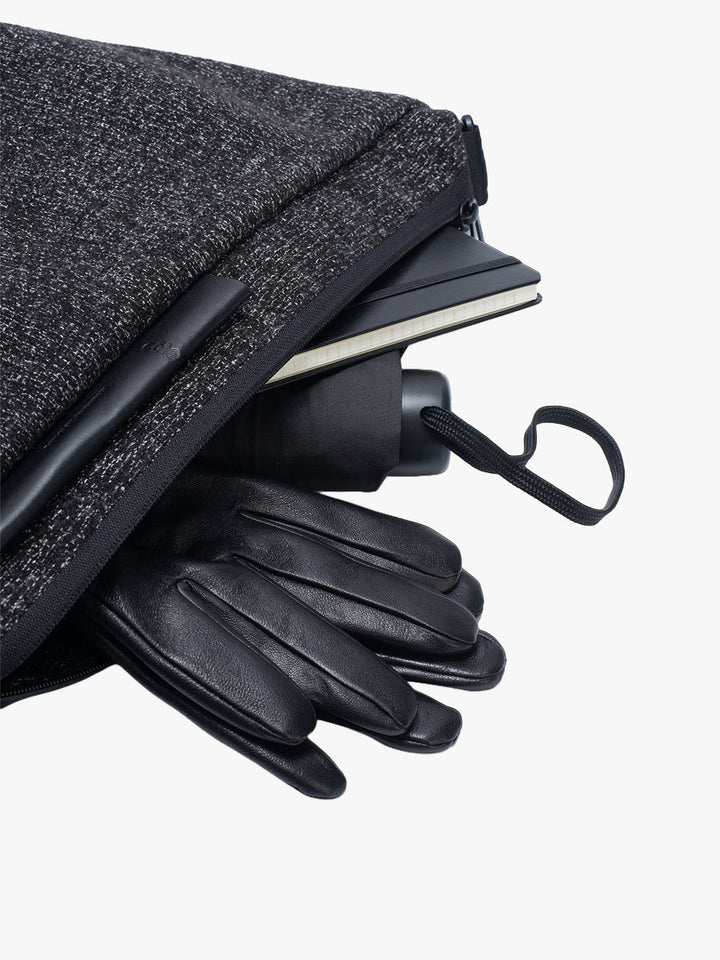 Orne Tweed Anthracite côte&ciel