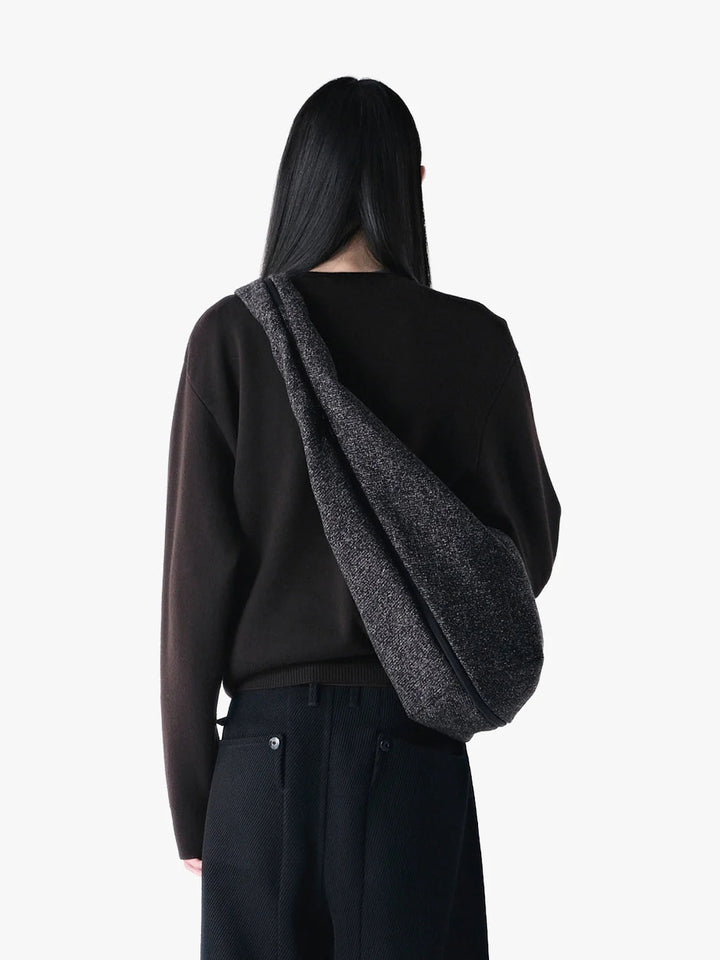 Reno Tweed Anthracite côte&ciel