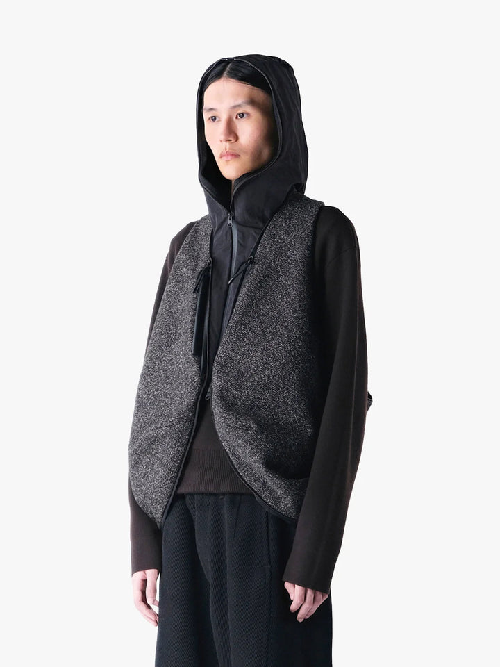 Reno Tweed Anthracite côte&ciel