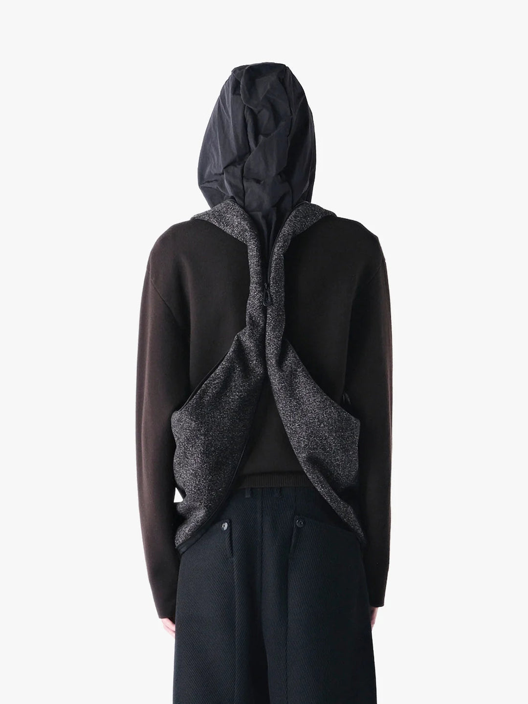Reno Tweed Anthracite côte&ciel