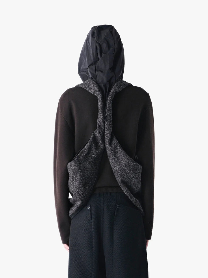 Reno Tweed Anthracite côte&ciel