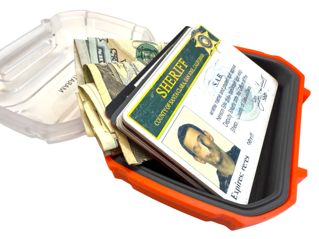 Pocket Size - Hi-Viz Rugged ABS Watertight Storage Box