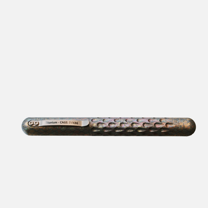 Signator Titanium Permanent Marker / Vault by Maratac® - Chaotic Aurora Pattern Countycomm