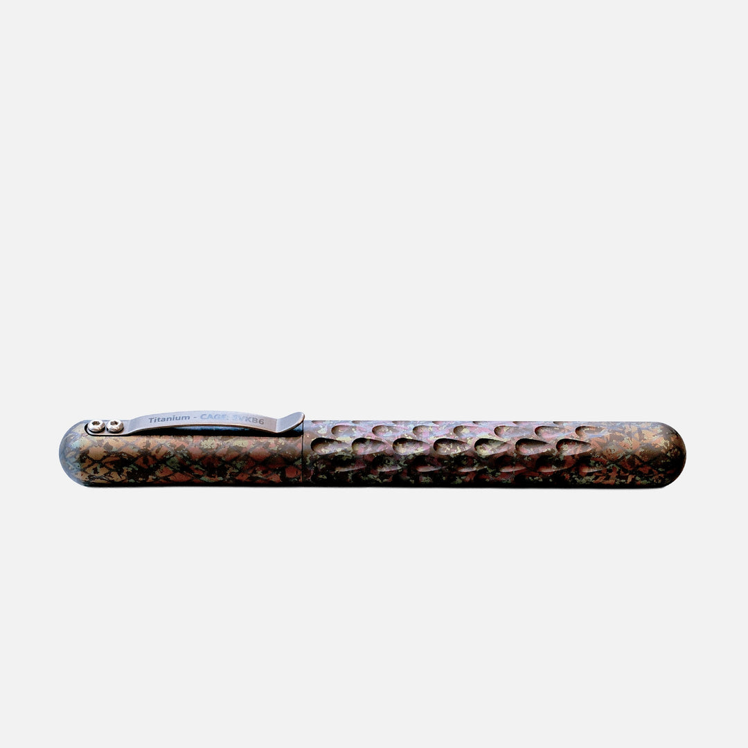 Signator Titanium Permanent Marker / Vault by Maratac® - Chaotic Aurora Pattern Countycomm