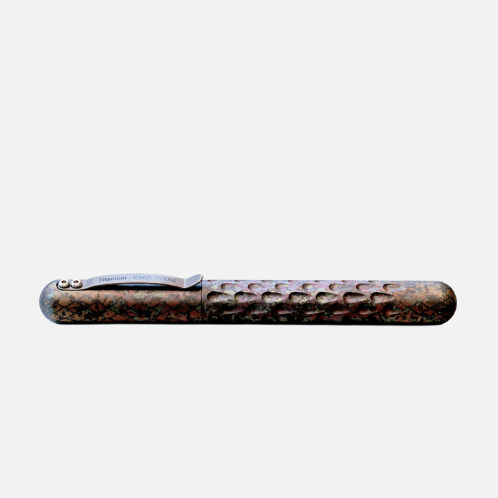 Signator Titanium Permanent Marker / Vault by Maratac® - Chaotic Aurora Pattern Countycomm