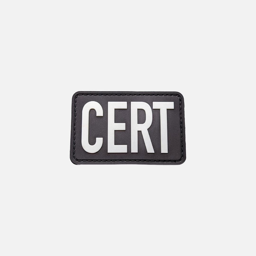 "CERT" 2"X3" PVC Glow Patch Countycomm