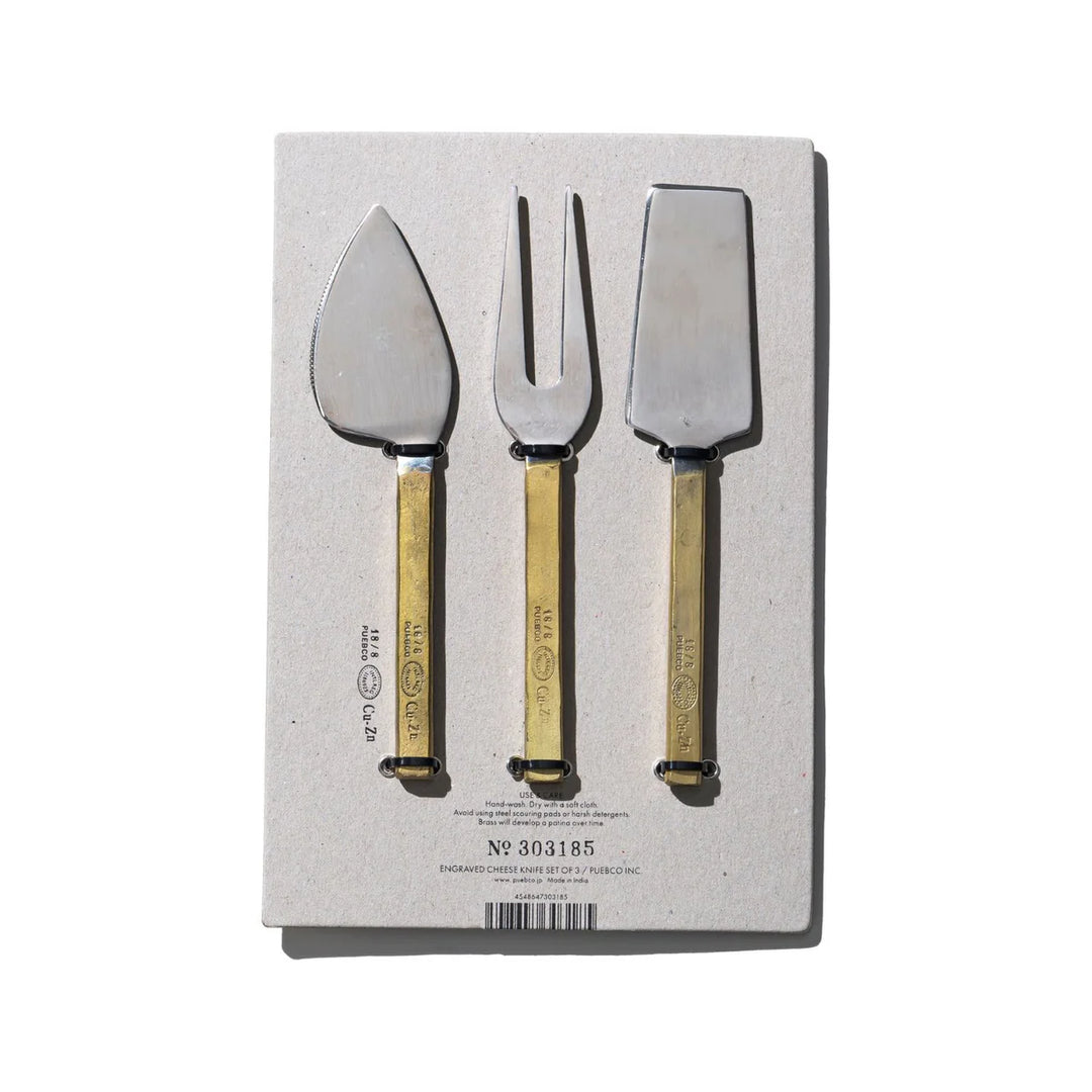 Engraved Cheese Knife / SET OF 3