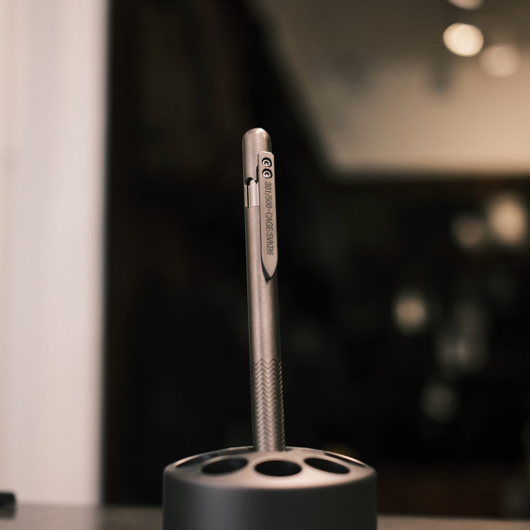 Bolt Action Titanium Flight Suit Pen by Maratac® - Gen 3 Countycomm