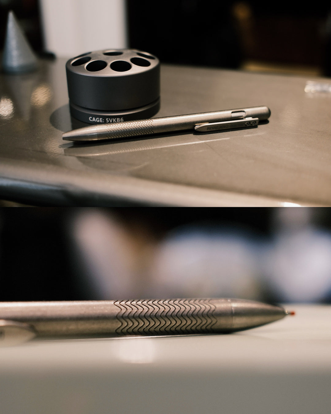 Bolt Action Titanium Flight Suit Pen by Maratac® - Gen 3 Countycomm