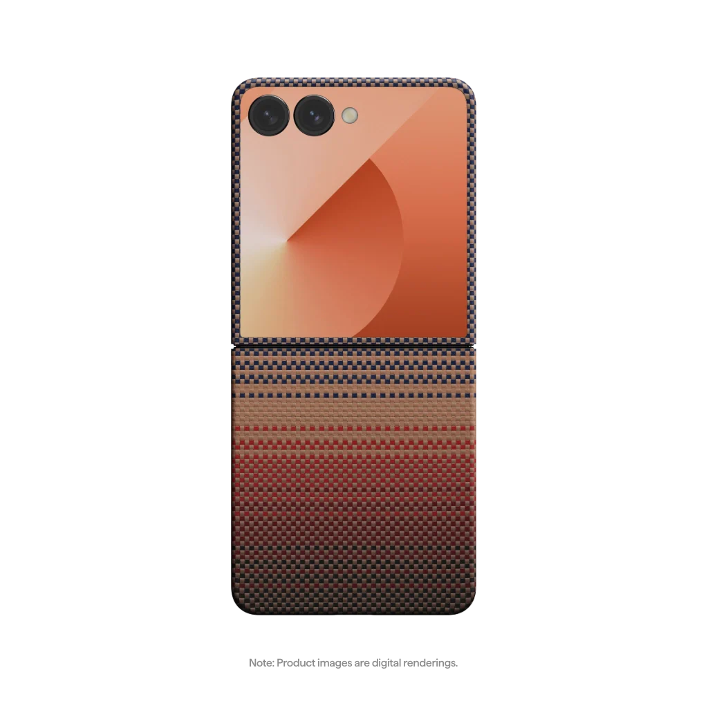 Tactile Woven Case for Samsung Galaxy Z Flip7 Pitaka