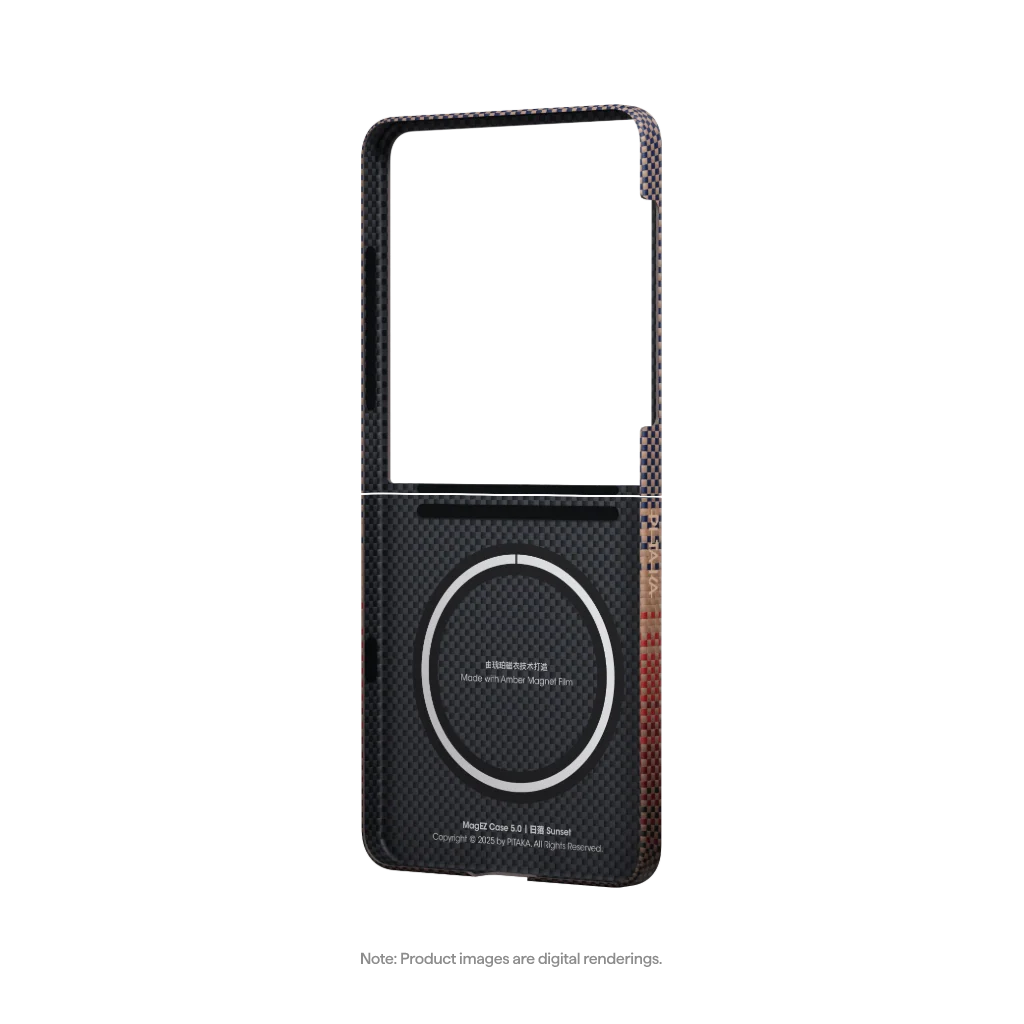 Tactile Woven Case for Samsung Galaxy Z Flip7 Pitaka