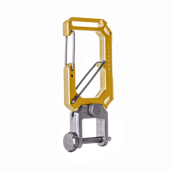 金色 登山扣與卸扣