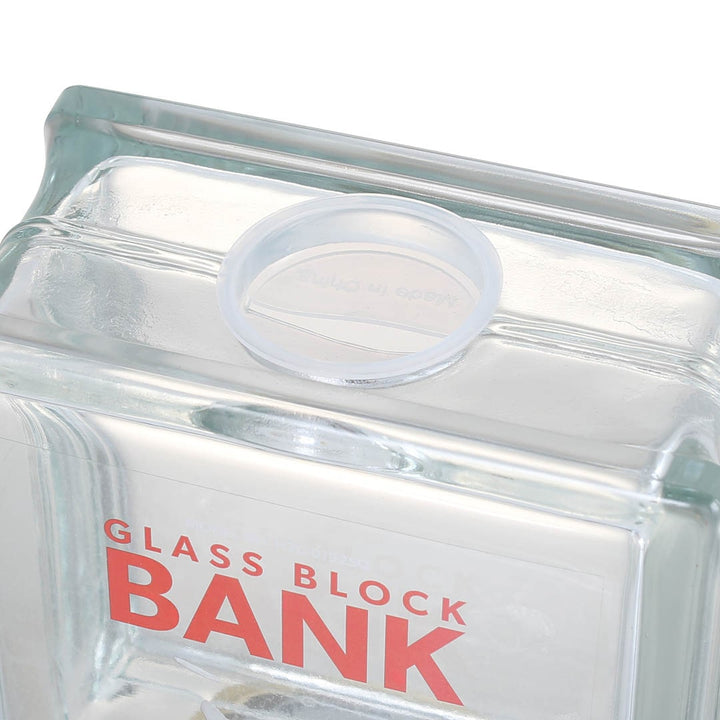 Glass Block Bank Square DULTON