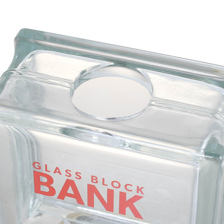 Glass Block Bank Square DULTON