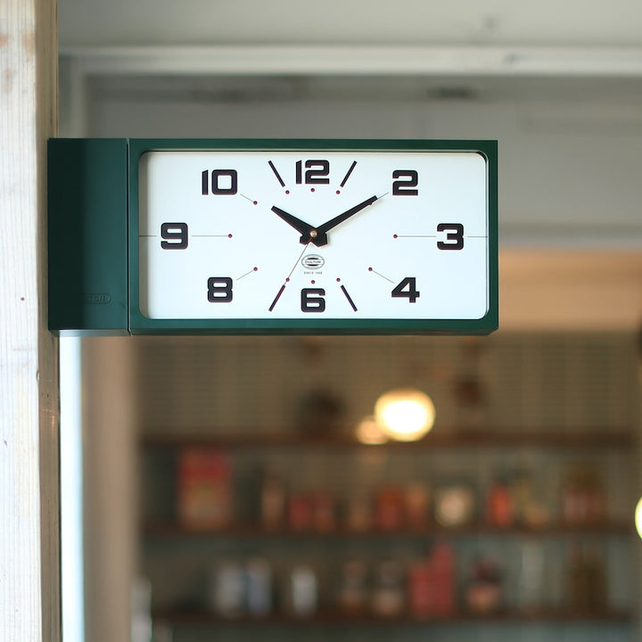 Double Face Clock Rectangle