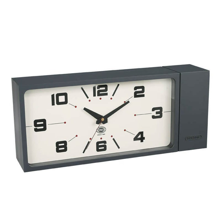 Double Face Clock Rectangle DULTON