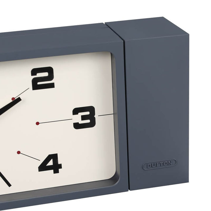 Double Face Clock Rectangle DULTON