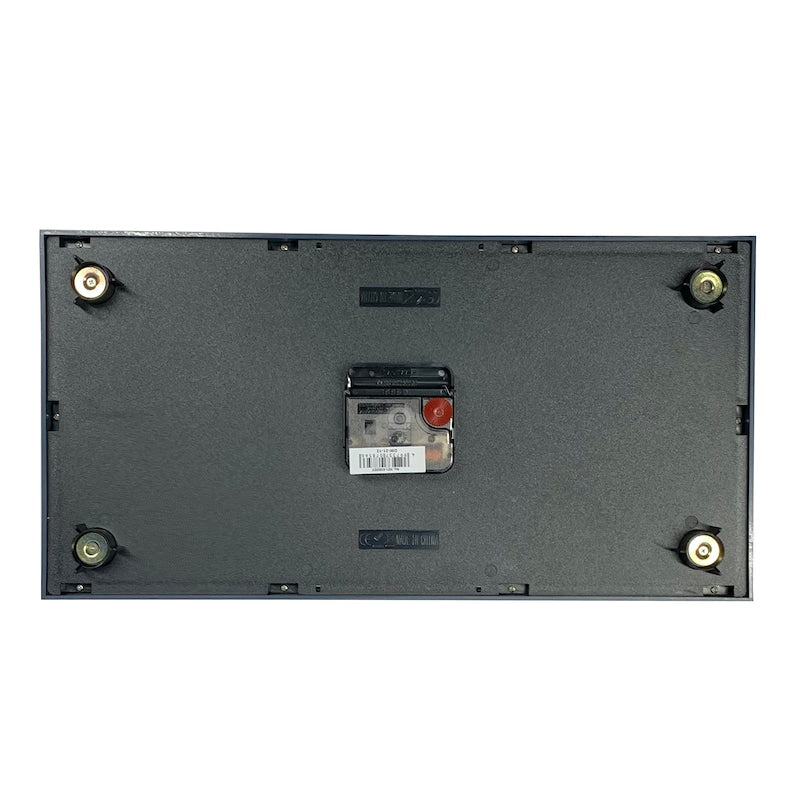 Double Face Clock Rectangle DULTON