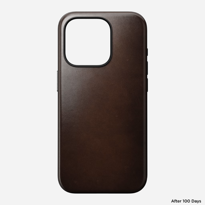 Modern Leather Case iPhone 15 Series | Horween® Nomad