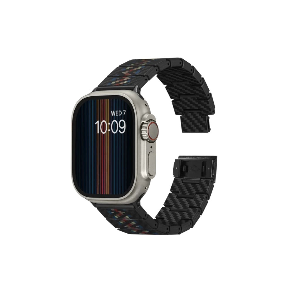 Carbon Fiber Watch Band for Apple Watch Pitaka