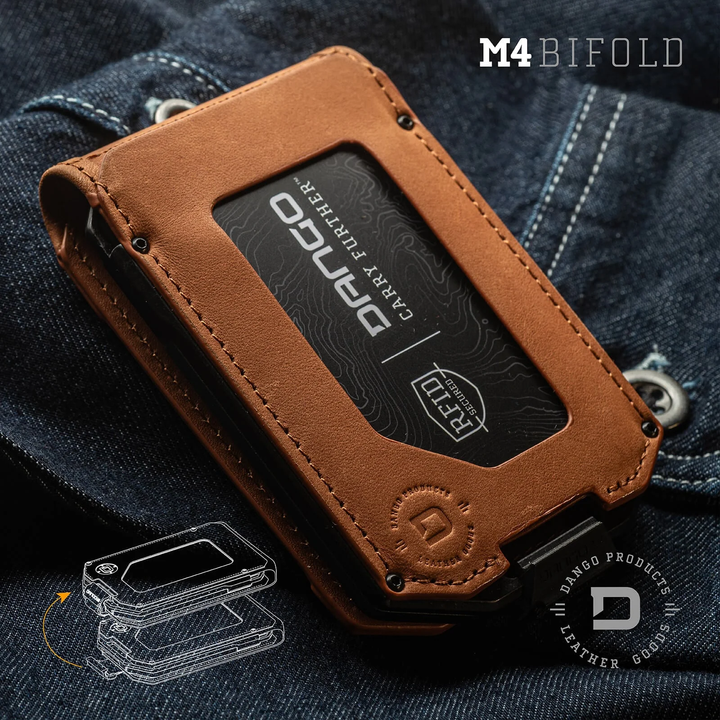 M4 MAVERICK™ BIFOLD RAIL WALLET Dango