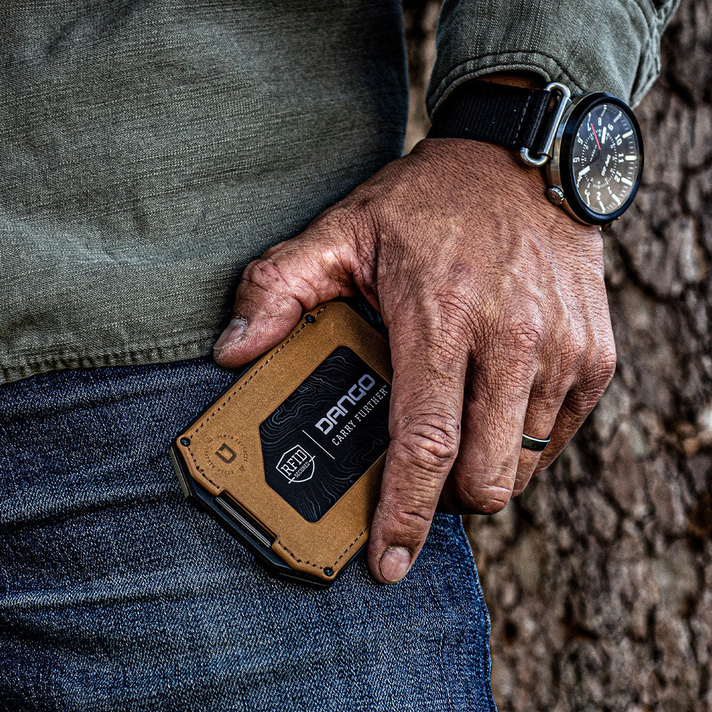 M4 MAVERICK™ RAIL WALLET with TITANIUM CLIP Dango