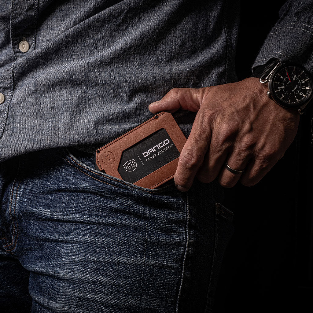 M4 MAVERICK™ RAIL WALLET with TITANIUM CLIP Dango
