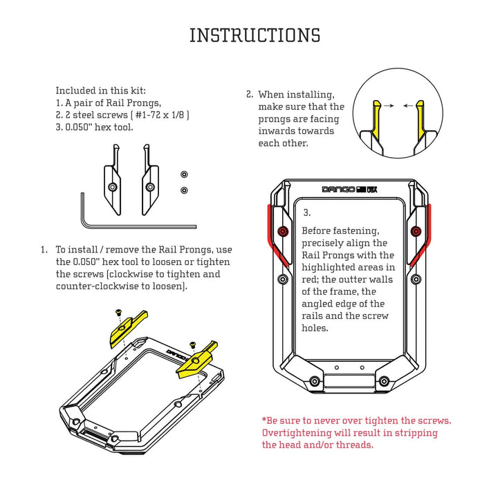 M4 RAIL PRONGS Dango