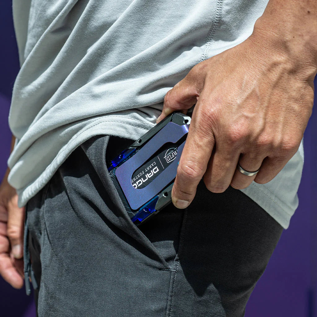 M4 MAVERICK™ RAIL WALLET with BURPLE ANODIZED TITANIUM CLIP | SPECIAL EDITION Dango