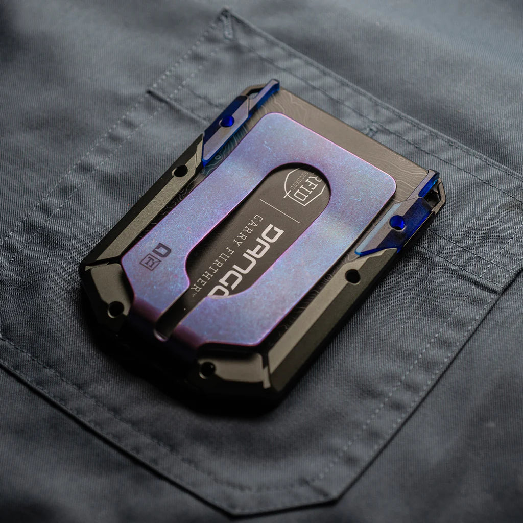 M4 MAVERICK™ RAIL WALLET with BURPLE ANODIZED TITANIUM CLIP | SPECIAL EDITION Dango