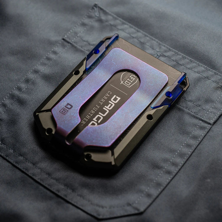 M4 MAVERICK™ RAIL WALLET with BURPLE ANODIZED TITANIUM CLIP | SPECIAL EDITION Dango