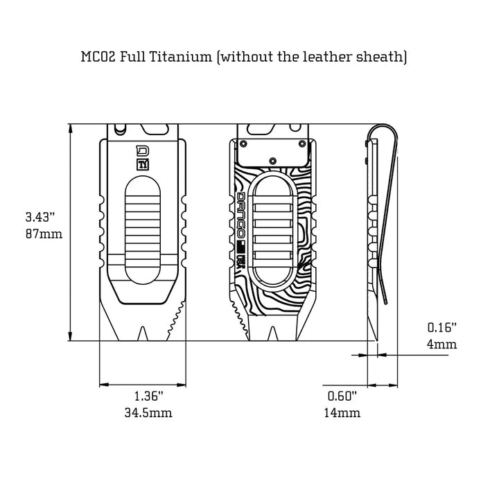 MC02 全鈦金屬錢夾